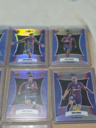 10 cromos numerados FC Barcelona