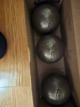 Set di tre palline da bocce Obut CX COU