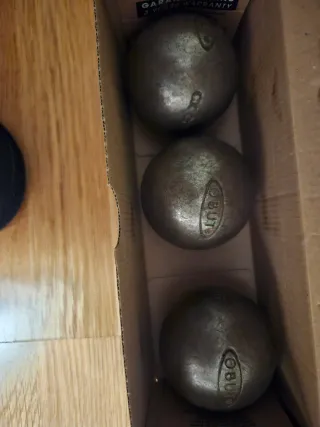 Set di tre palline da bocce Obut CX COU