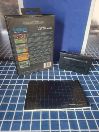 MEGADRIVE SONIC 1 ORIGINAL COMPLETO