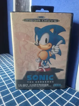 MEGADRIVE SONIC 1 ORIGINAL COMPLETO