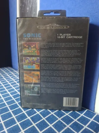 MEGADRIVE SONIC 1 ORIGINAL COMPLETO