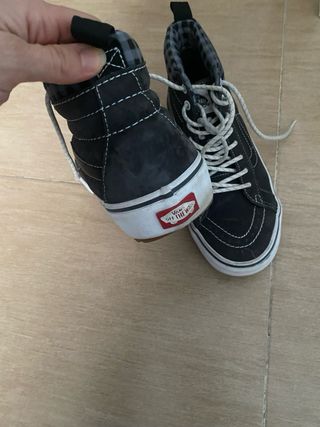 Zapatillas Vans Altas Negras