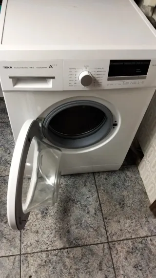 Lavadora Teka Carga Frontal Blanca