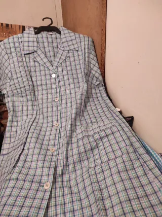 Mandilón largo botones manga corta sin estrenar