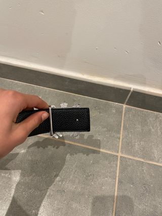 Cintura Amiri con fibbia logo