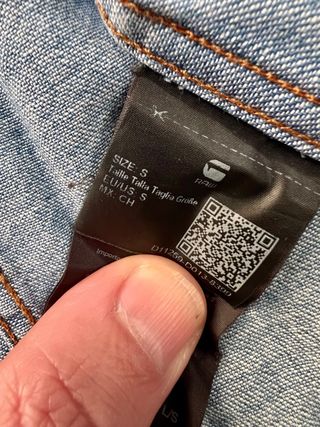 Camisa vaquera G-Star Slim Fit Talla S