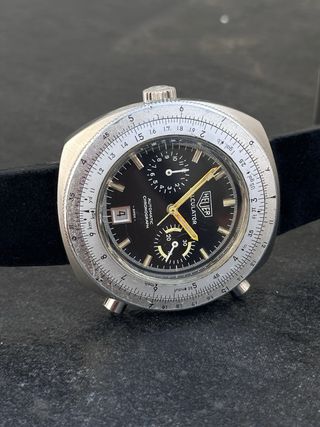 Heuer Calculator Calibre Buren 12