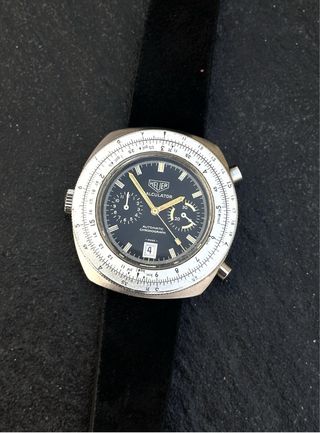 Heuer Calculator Calibre Buren 12