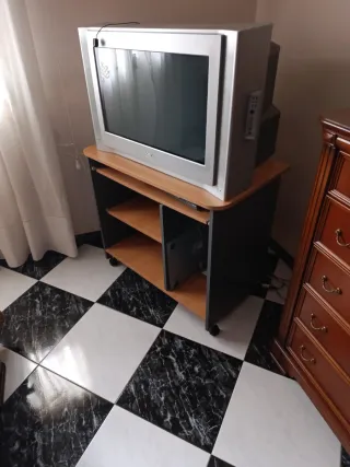 Mueble TV con Televisor