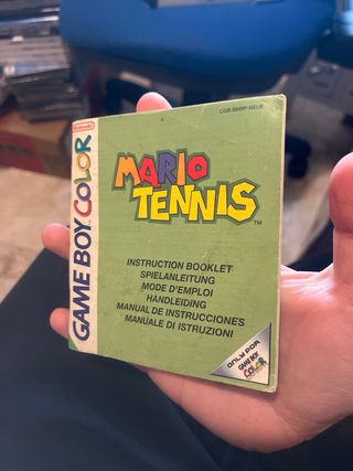Manual Zelda Oracle Game Boy + regalo manual mario