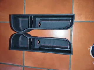 Organizador Asiento Coche Negro. Para Audi A4.