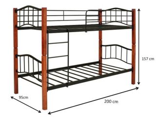 Litera Madera y Forja. Cómoda. ¡Económica!