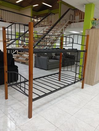 Litera Madera y Forja. Cómoda. ¡Económica!