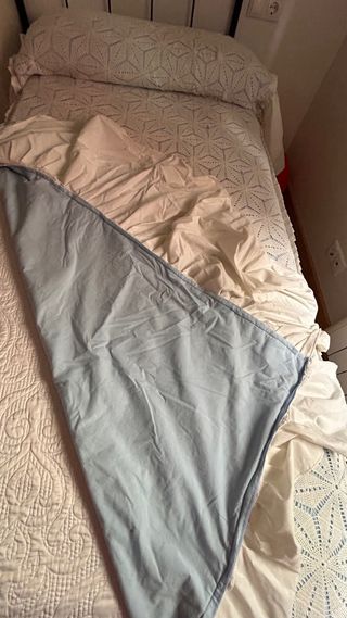 2 Colchas Ganchillo vintage tejidas a mano