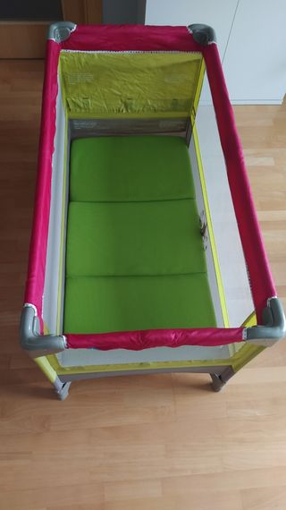 Cuna de viaje Jané plegable + colchón
