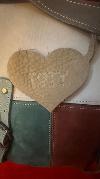 zaino a cartella Toty Bags multicolor,Nuovo,