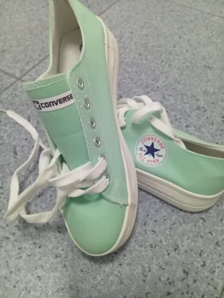 Zapatillas Converse Mujer Verdes