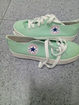 Zapatillas Converse Mujer Verdes