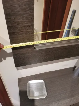 Recibidor con espejo