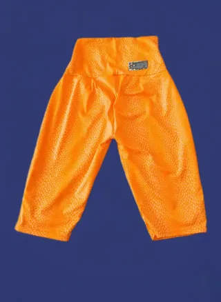 Pantalón corto deportivo mujer naranja