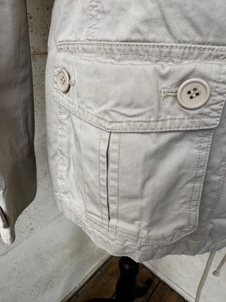 Chaqueta sahariana entretiempo cómoda