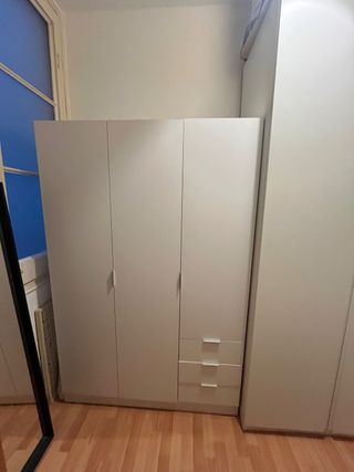 Armario 3 puertas blanco