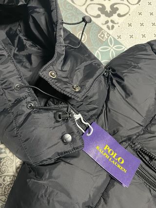 Abrigo Ralph Lauren Negro Talla M