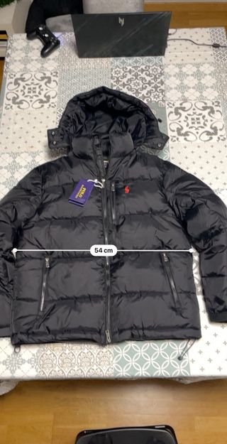 Abrigo Ralph Lauren Negro Talla M