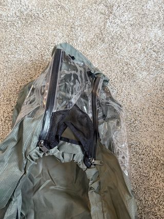 Funda lluvia mochila porta bebés