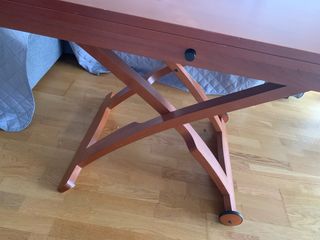 Mesa comedor extensible altura regulable