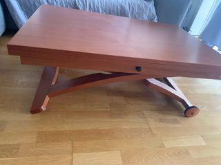 Mesa comedor extensible altura regulable