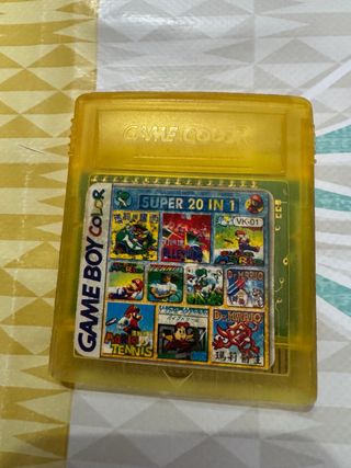 Juego Game Boy Color Super 20 in 1