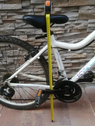 Bicicleta Montaña Monty Niña/Mujer Blanca