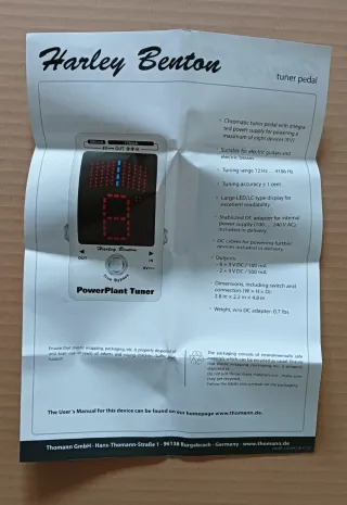 Harley Benton PowerPlant Tuner