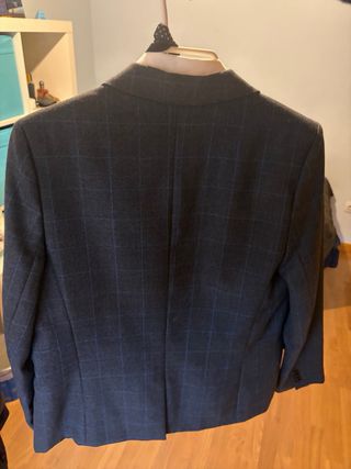 Americana y Camisa Fazzini Gris Talla M