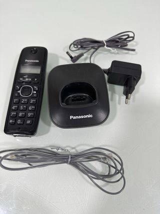 Teléfono Inalámbrico Panasonic Negro