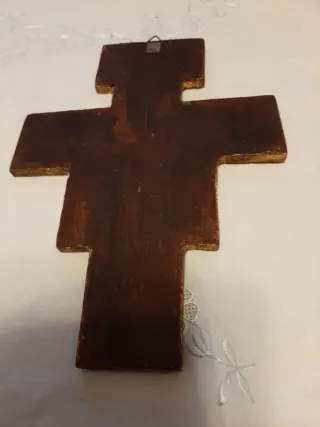 Croce San Damiano dorata