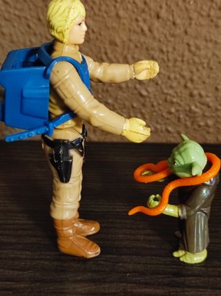 YODA+LUKE DAGOBAH. STAR WARS KENNER VINTAGE