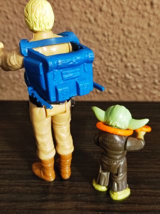 YODA+LUKE DAGOBAH. STAR WARS KENNER VINTAGE