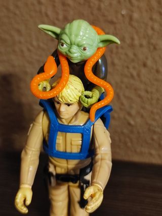 YODA+LUKE DAGOBAH. STAR WARS KENNER VINTAGE