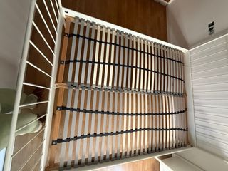 Cama de forja blanca Ikea