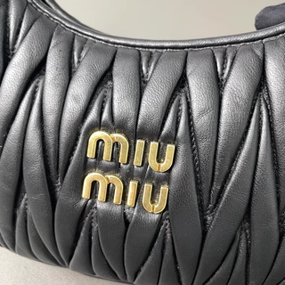 Borsa Miu Miu nera matelassé