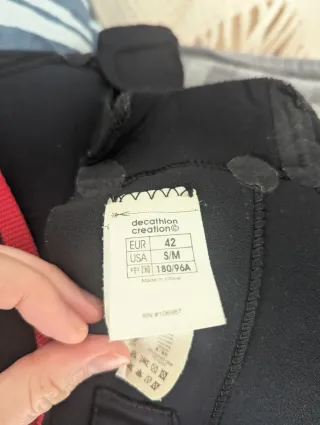 Neopreno Tribord Talla 42 Adulto grosor 3.3