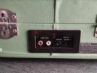 Tocadisco Vintage Verde ( CON GARANTÍA)