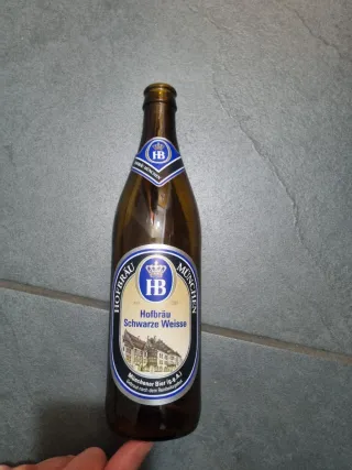 Bottiglia vuota HofbrauHouse Swarze Weiss