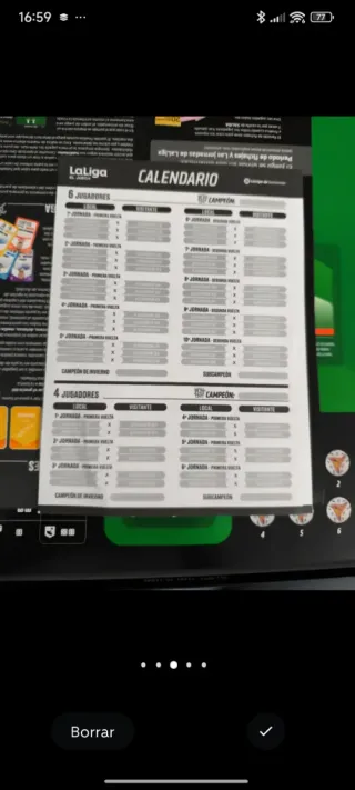 Juego de mesa Liga Santander 21-22