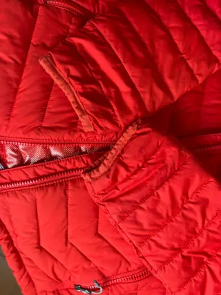 Chaqueta Columbia Anorak Roja Talla M