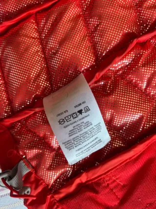 Chaqueta Columbia Anorak Roja Talla M