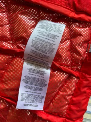 Chaqueta Columbia Anorak Roja Talla M